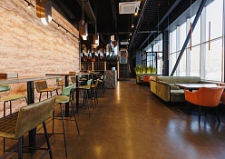 Косметический ремонт кафе "Крафт&Бургер"