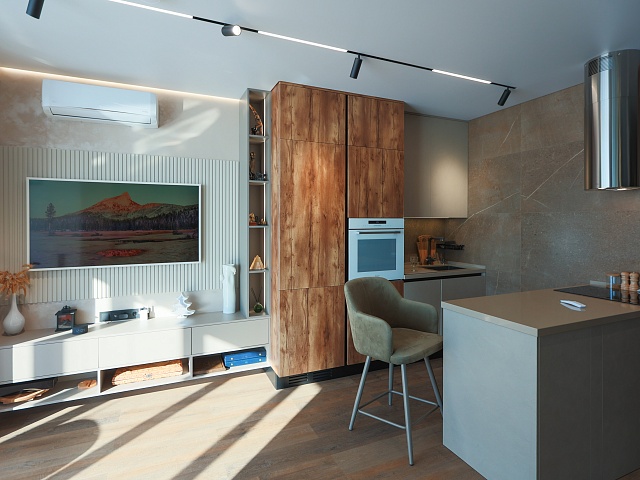 Капитальный ремонт + дизайн-проект в ЖК Кристалл